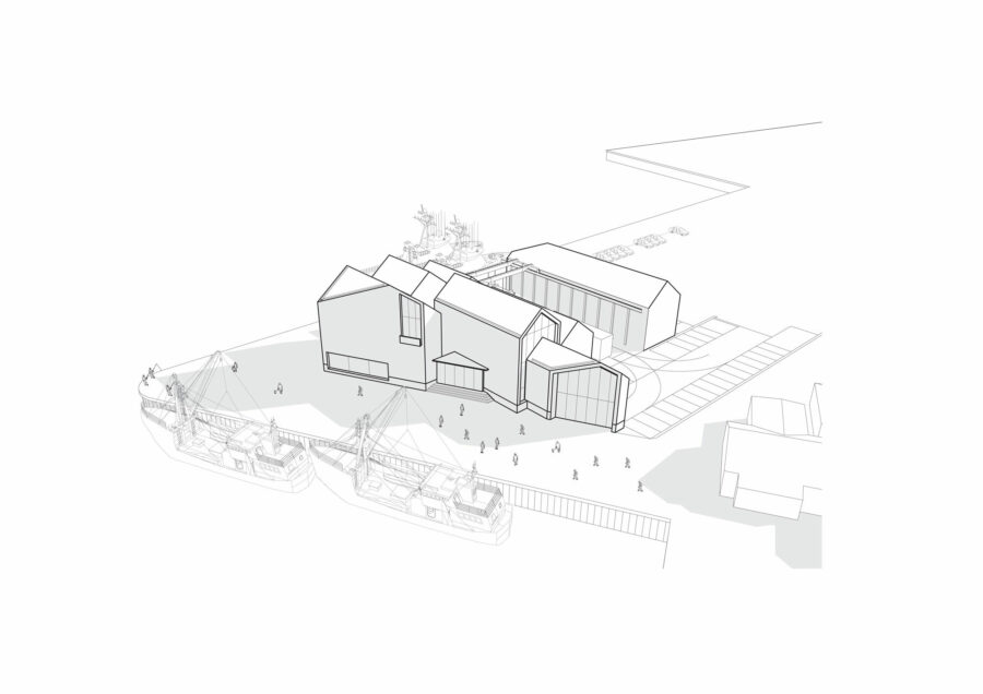 GG Endeavour Wharf Aerial Diagram
